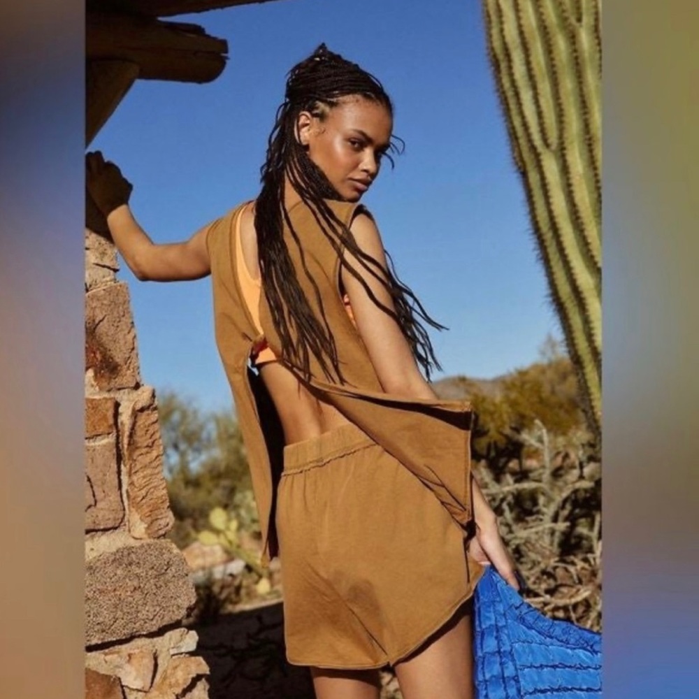Free People Hot Shot Open Back Set Size Small “Tobacco” NWOT - Picture 7 of 14